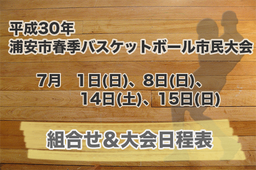 平成30年度　浦安市春季市民大会　大会結果